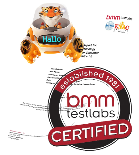 tested and verified by bmm testlabs